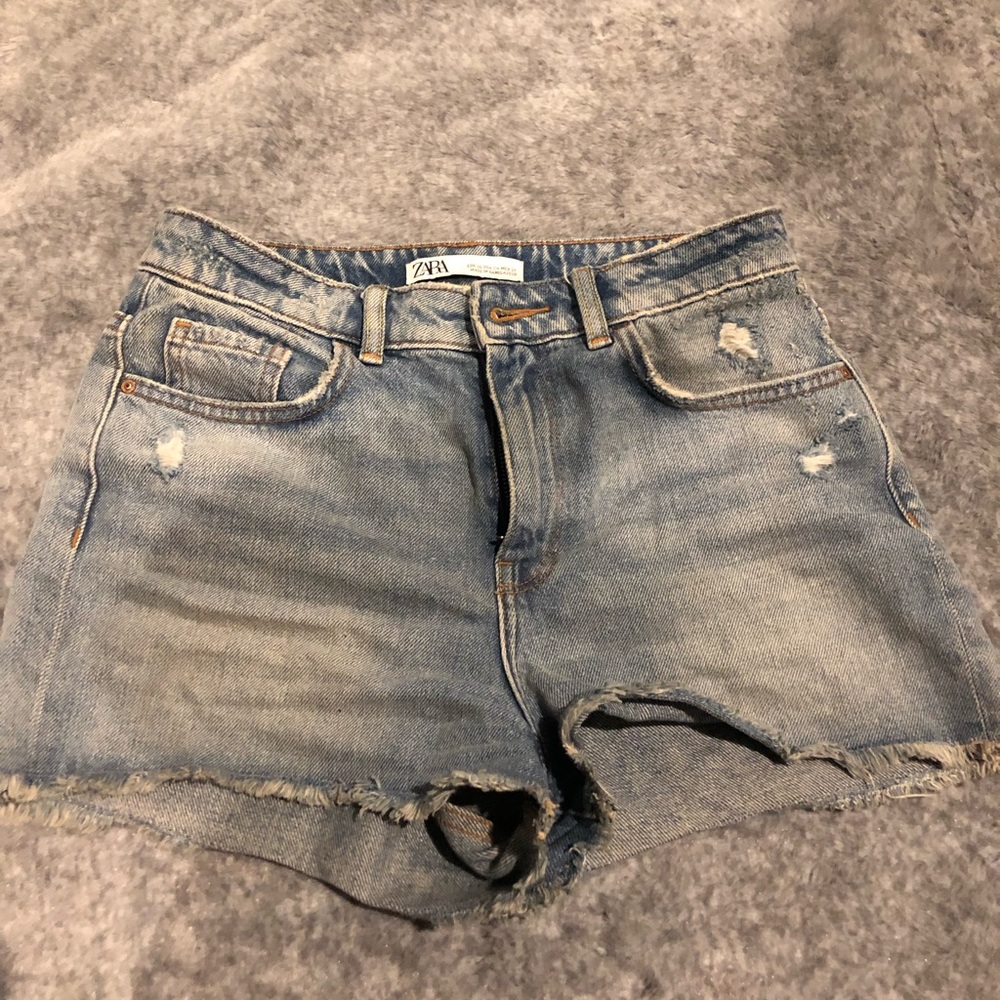Zara boyfriend shorts
